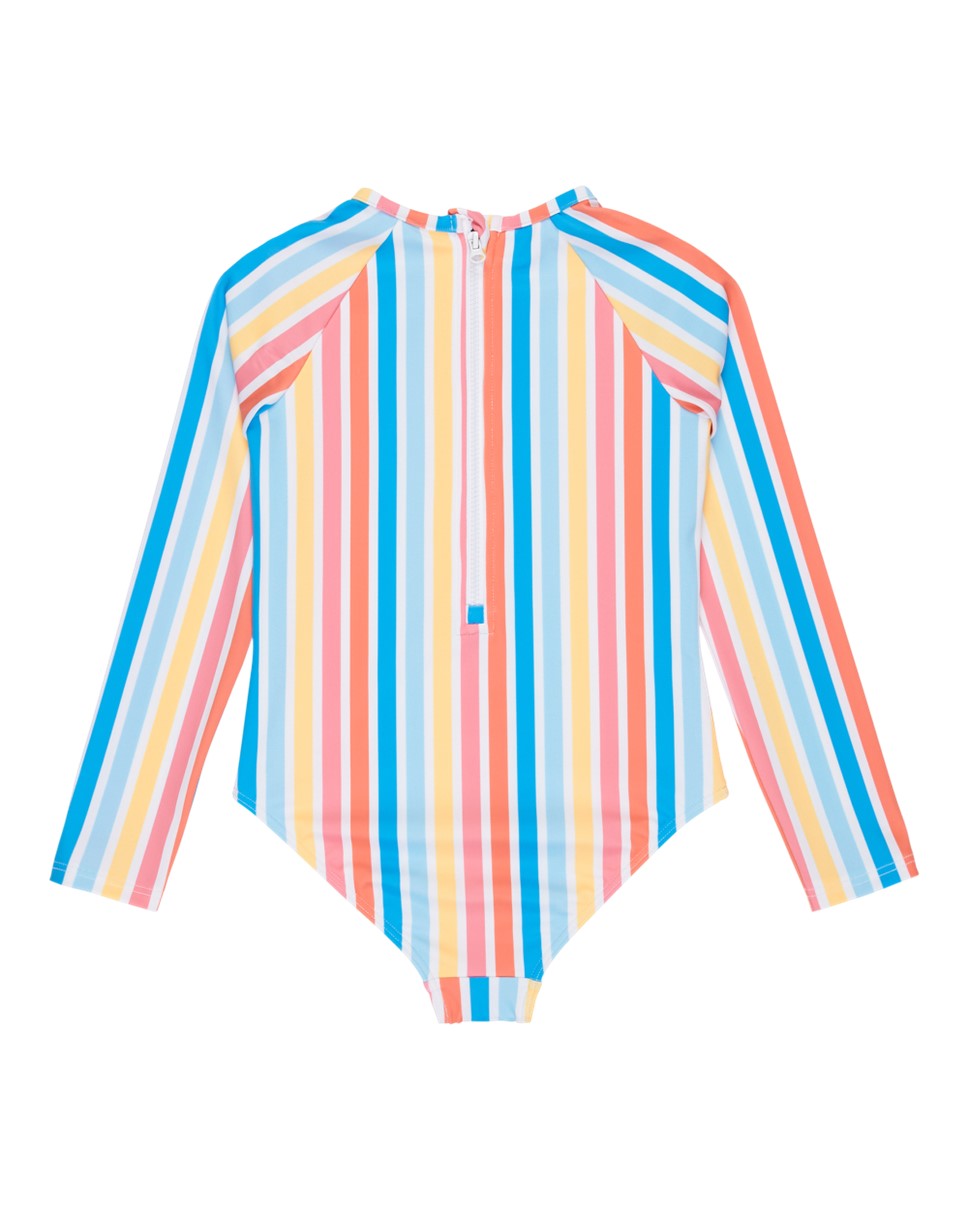 Girls 2-7 Holy Stripe Onesie