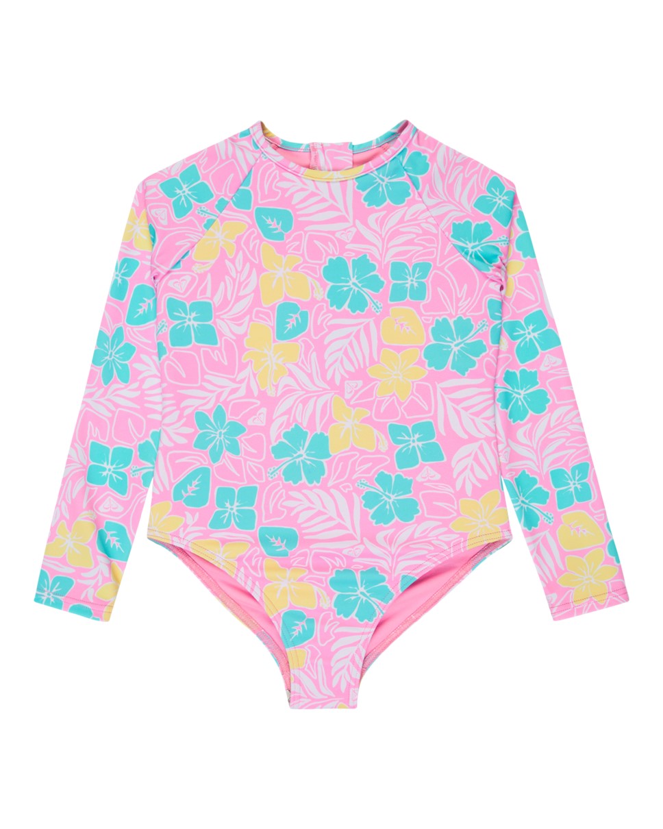 Girls 2-7 Tropical Square Onesie