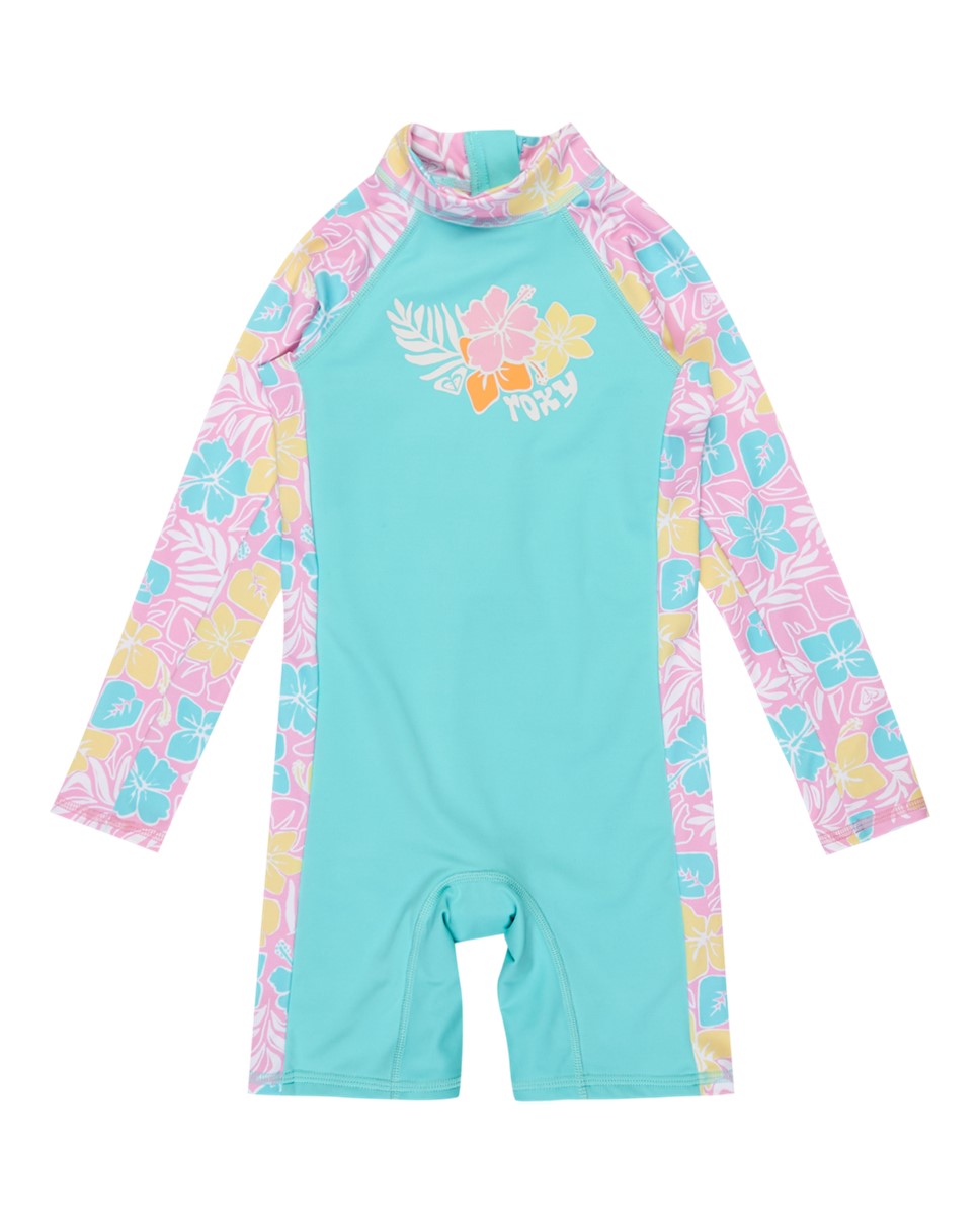 Girls 2-7 Tropical Square Springsuit