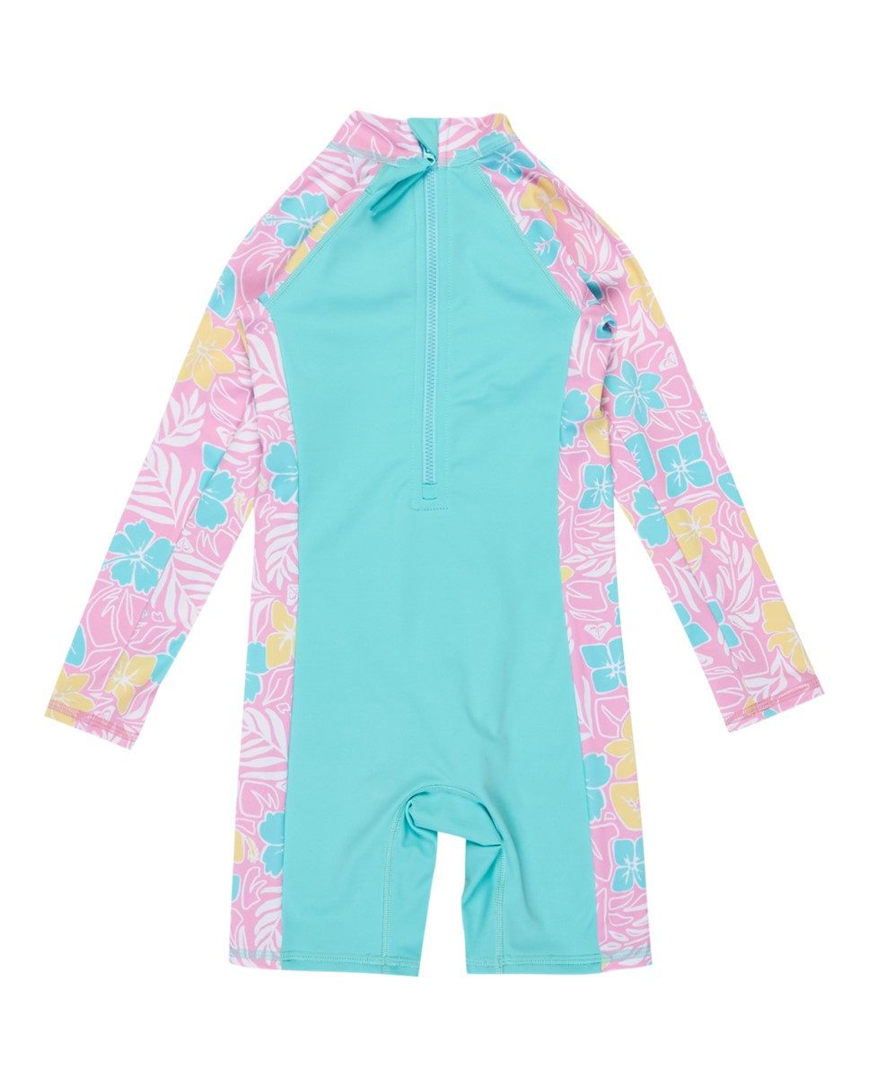 Girls 2-7 Tropical Square Springsuit
