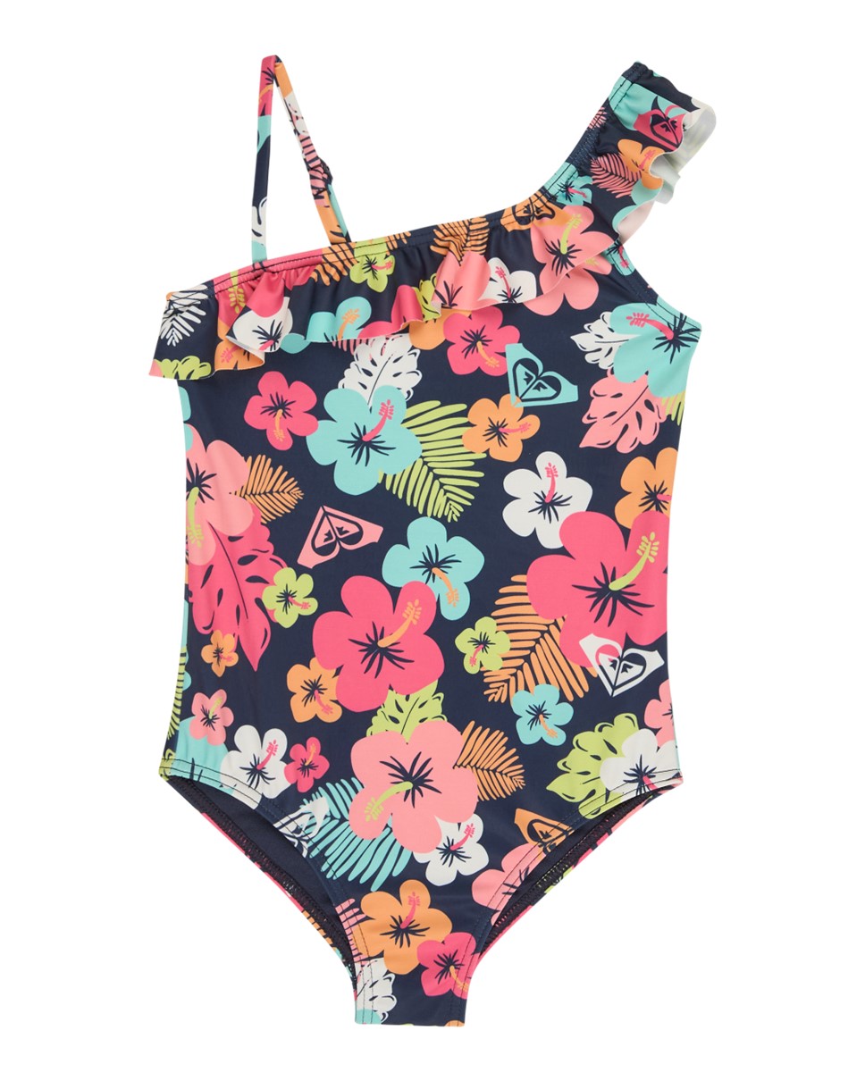 Girls 2-7 Morning Flower One-Piece Swimsuit