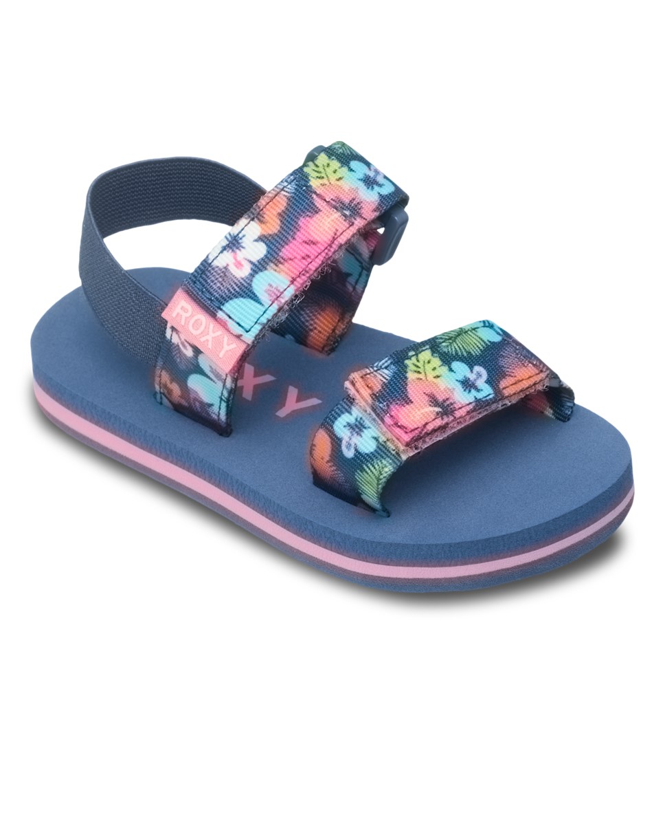 Girls 2-7 TW Roxy Cage Sandals-Navy