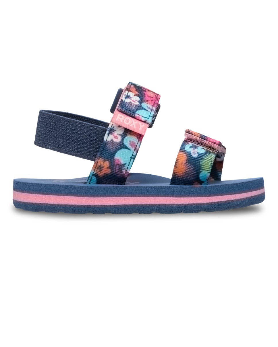 Girls 2-7 TW Roxy Cage Sandals-Navy