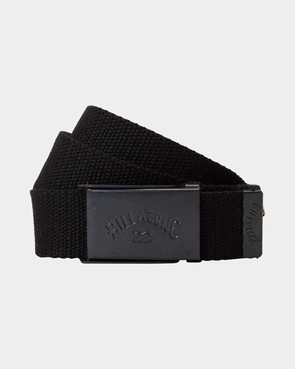 Mens Cog Nylon Belt-Black