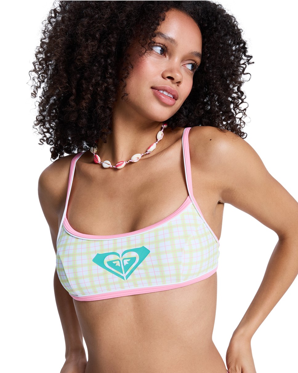 Womens Retro Aloha The Swell Bralette Classic Shorty TS Moderate