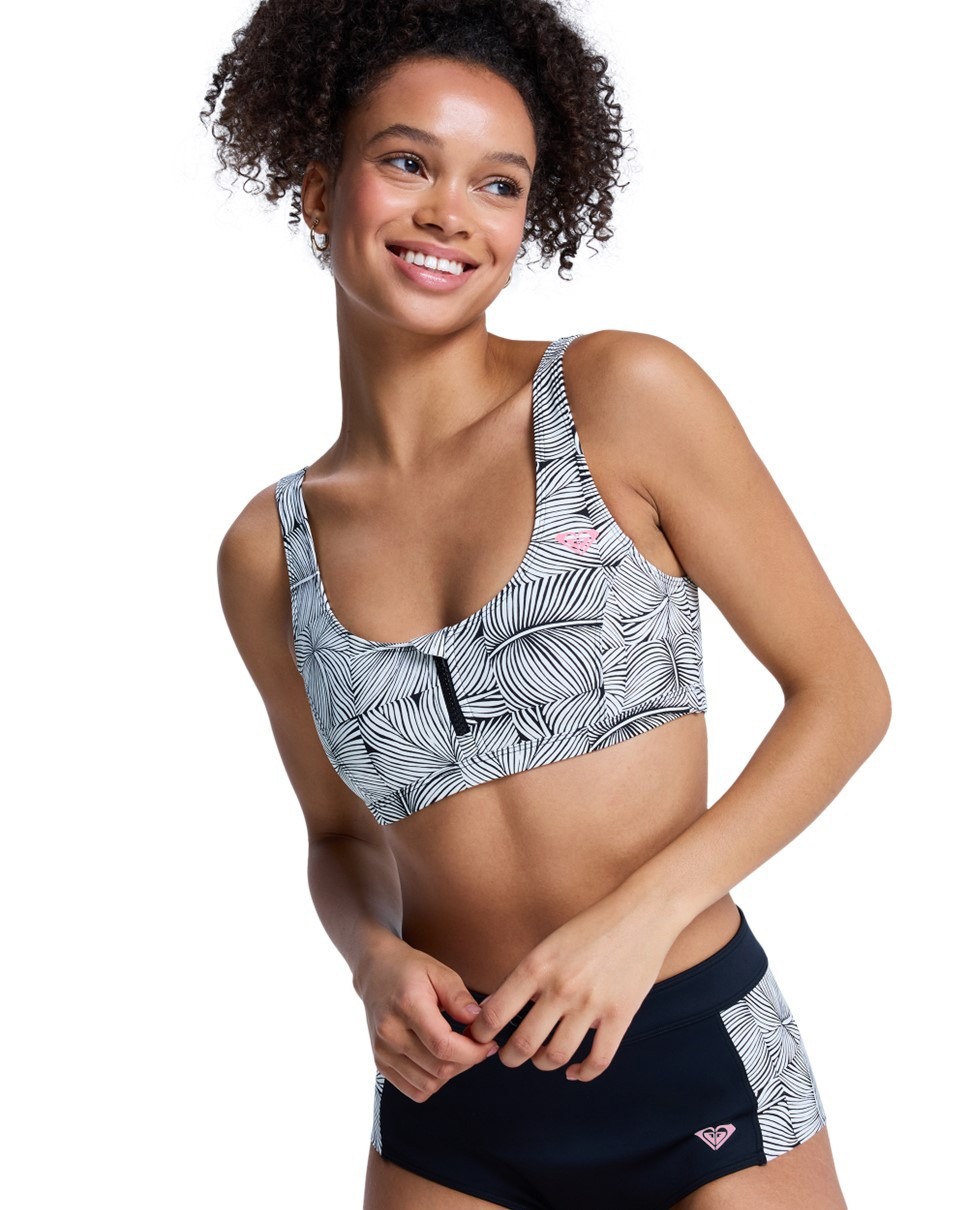 Womens Pro Surf Athletic Bra Mid Waist Classic Bikini Bottom