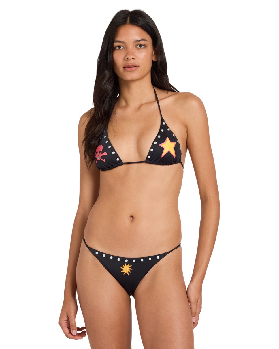 Womens Dani Miller Halter Tri / String Skimpy
