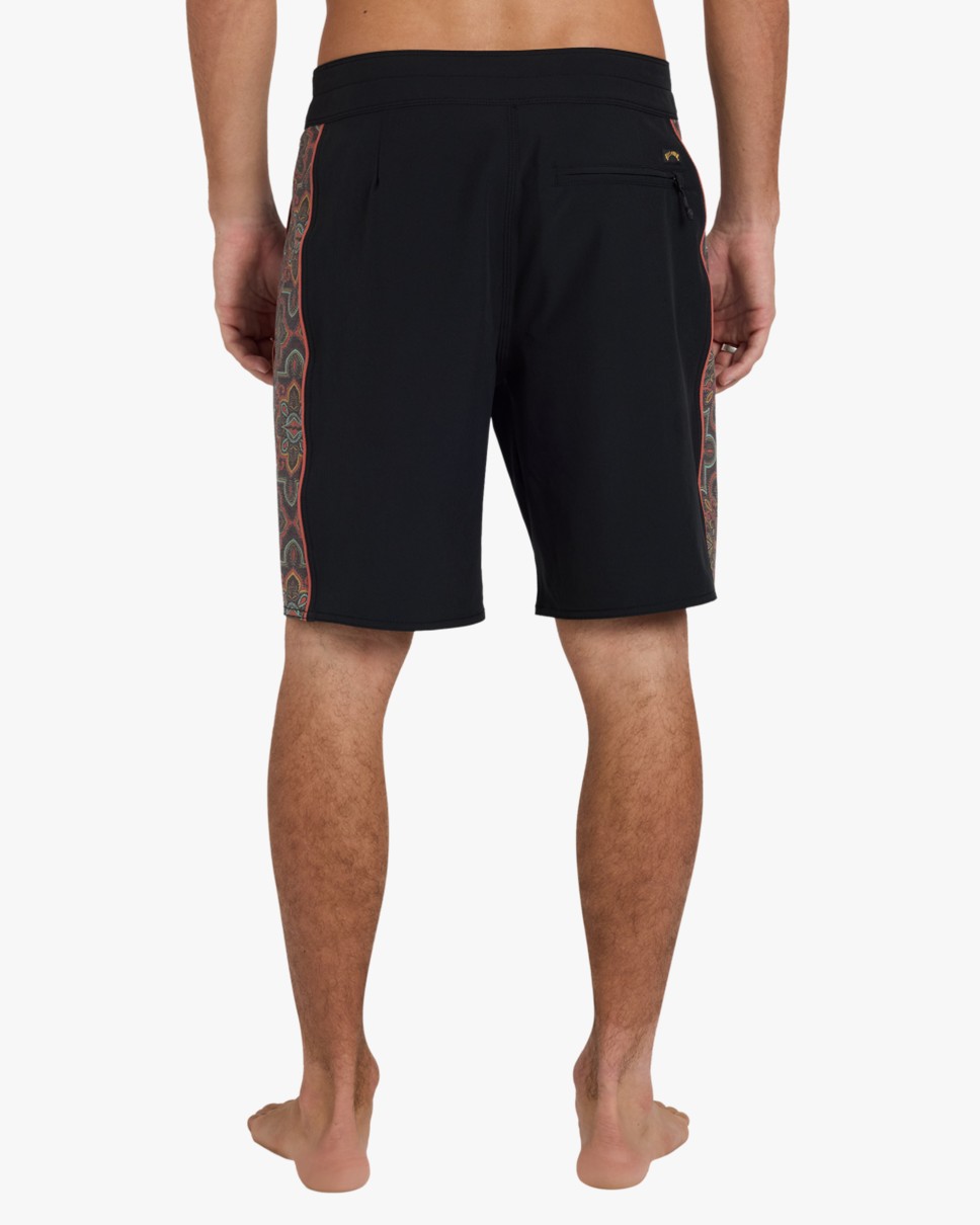 Mens Dbah Pro 19" Boardshorts (BLK)
