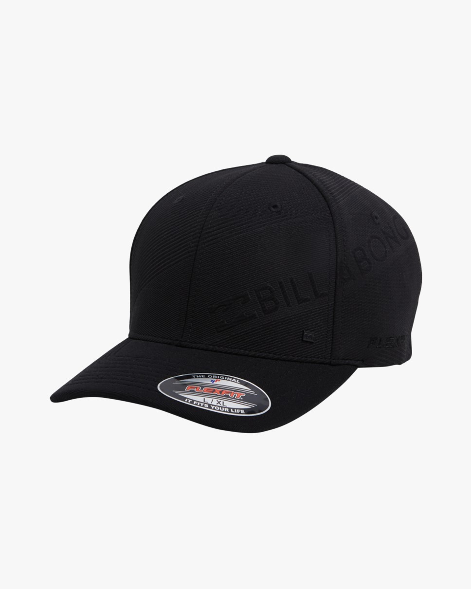 Mens Slice Flexfit Cap (BLK)