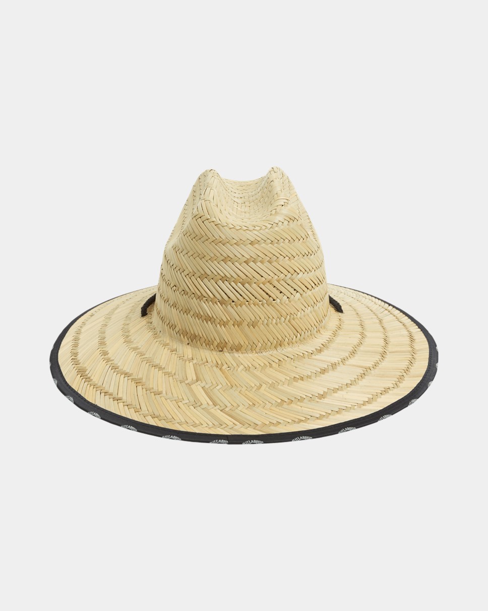 Mens Waves Straw Hat