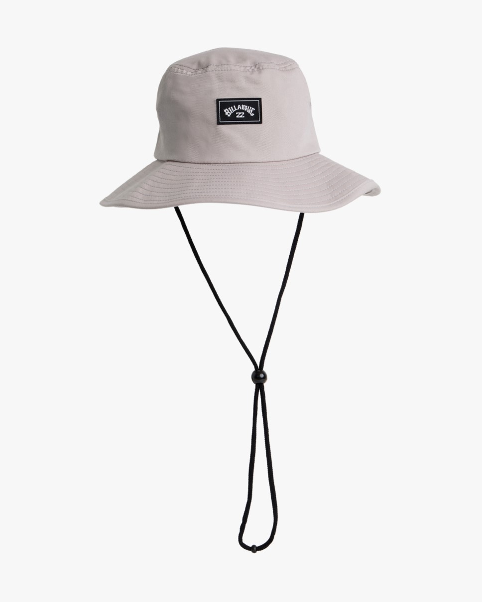 Mens Big John Bucket Hat-Grey