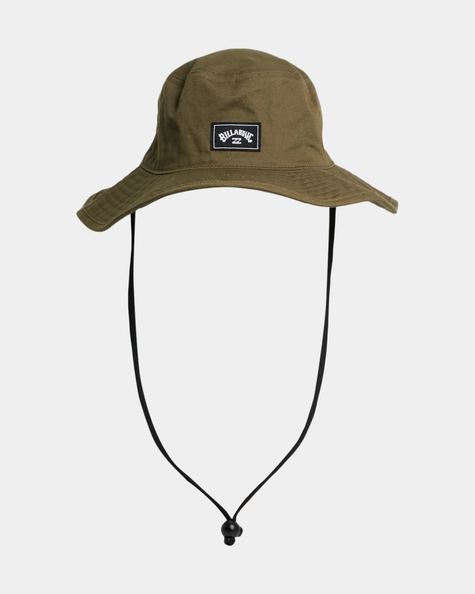 Mens Big John Bucket Hat-Green
