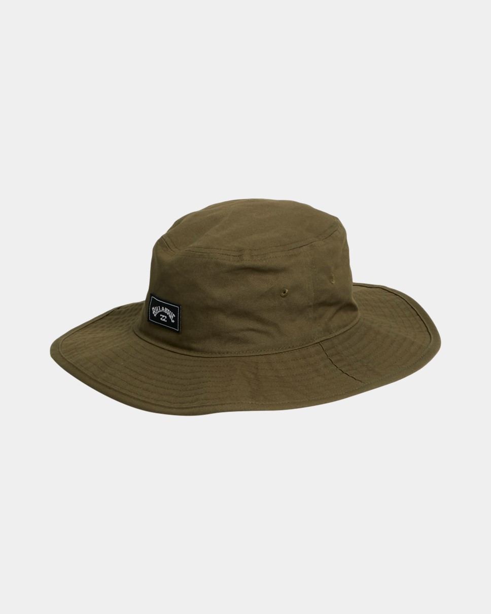 Mens Big John Bucket Hat-Green