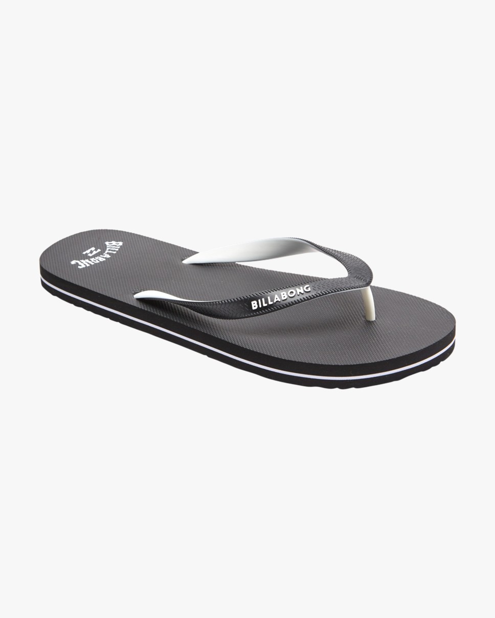 Mens Stacked Thongs (BLK)