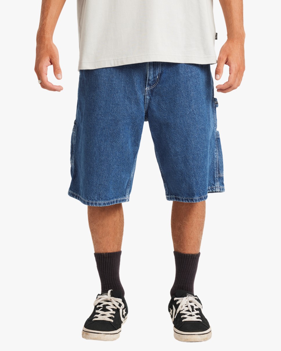Mens Bad Dog Workwear 21" Shorts