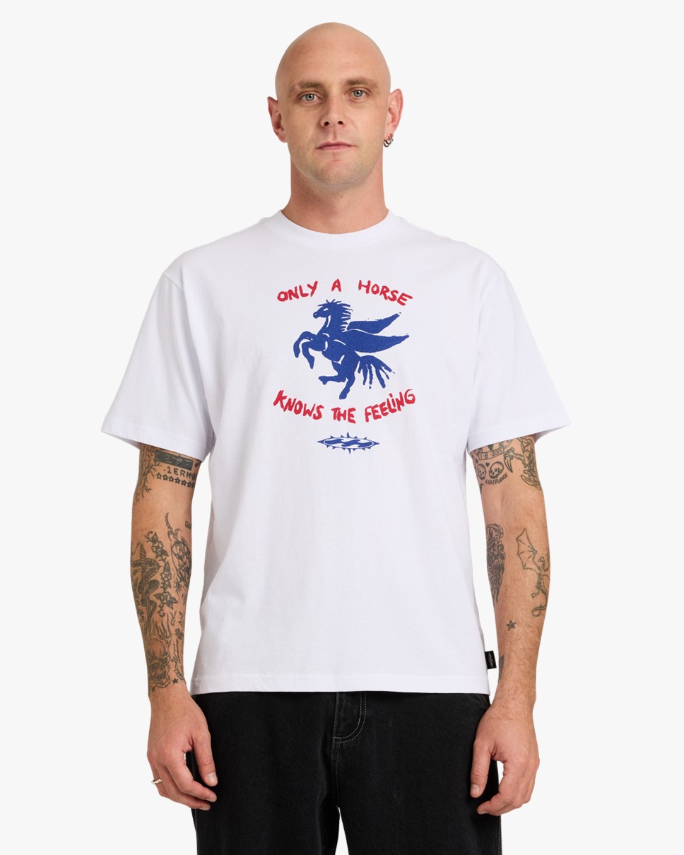 Mens Creed Horse T-Shirt