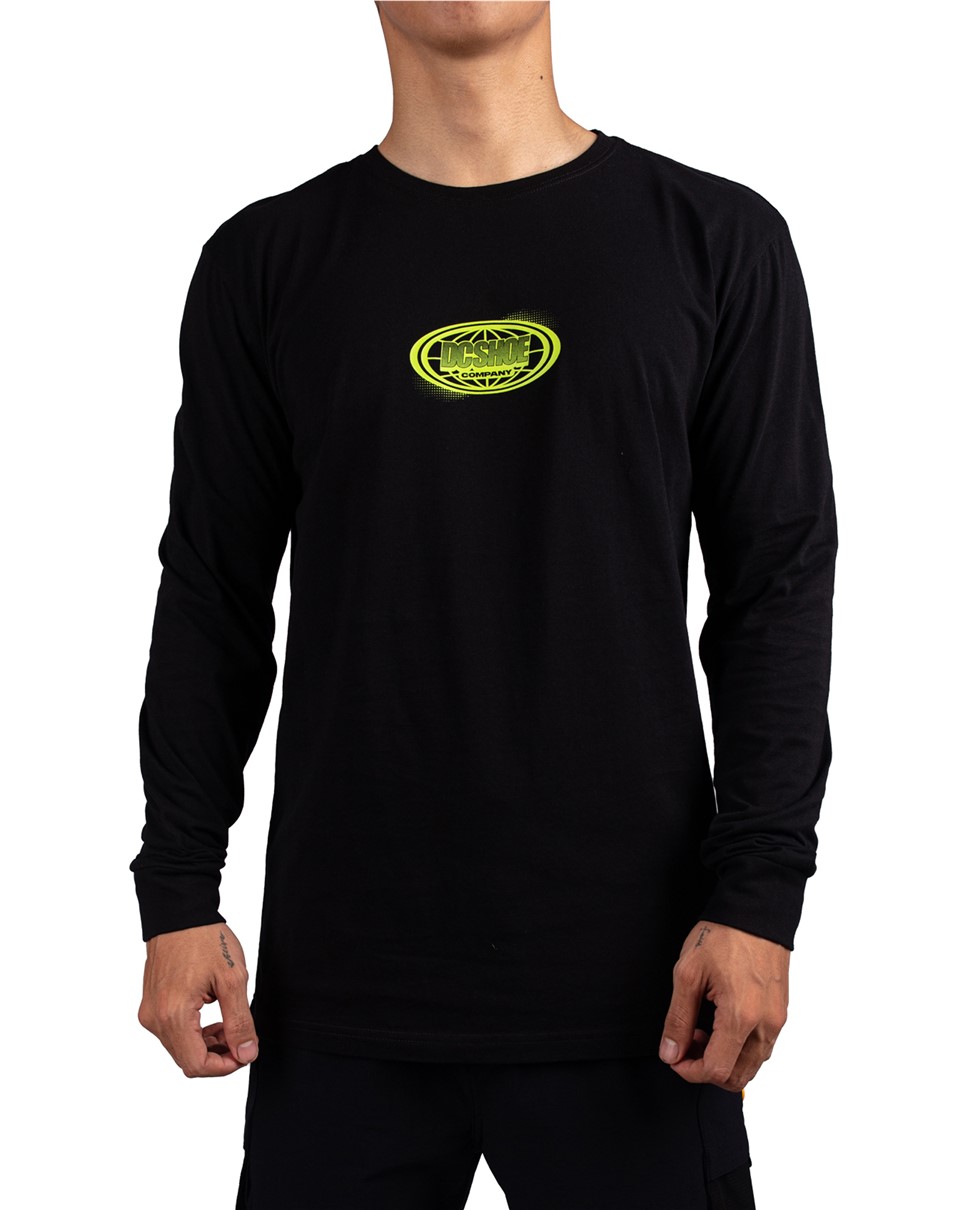 Mens Globules Long Sleeve T-Shirt (KVJ0)