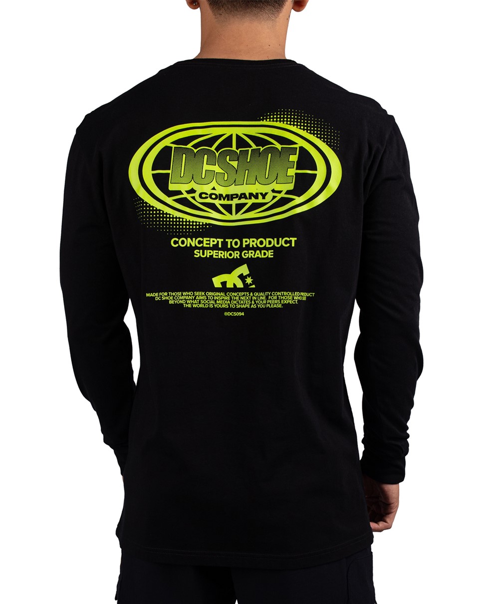 Mens Globules Long Sleeve T-Shirt (KVJ0)