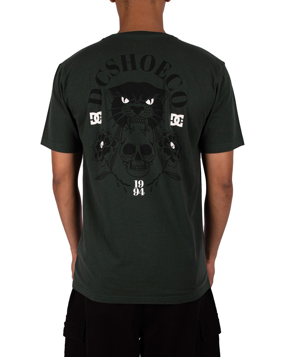 Mens Tiger And Skull Short Sleeve Tee (GSS0)