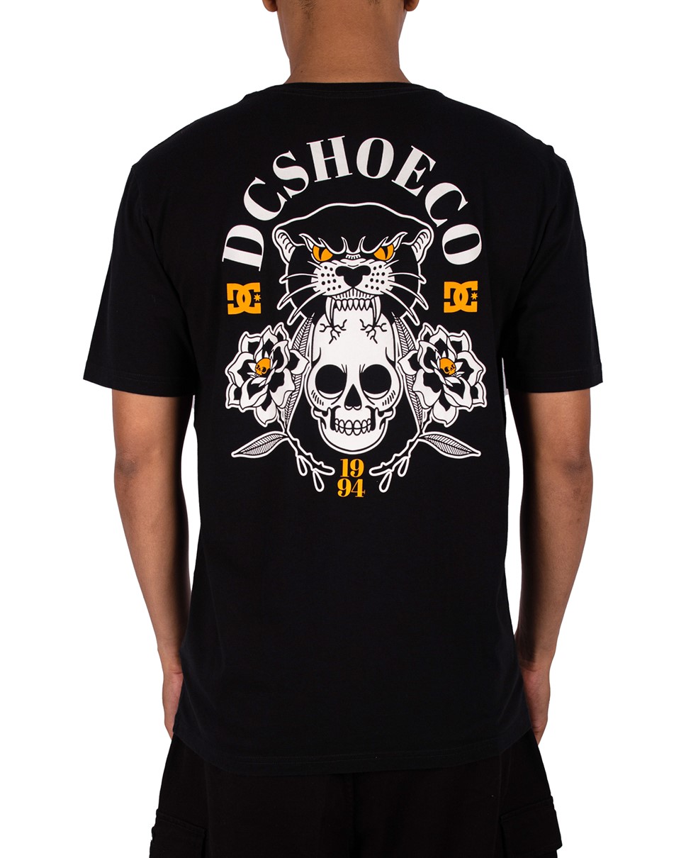 Mens Tiger And Skull Short Sleeve Tee (KVJ0)