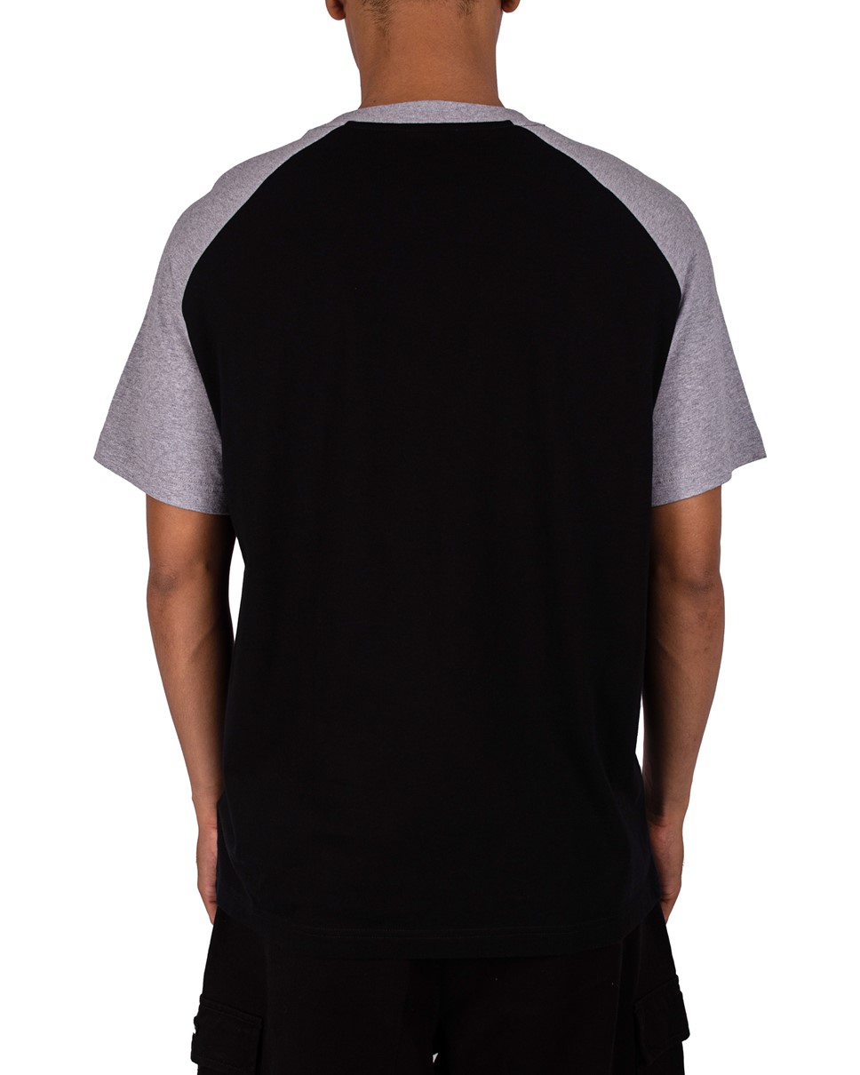 Mens DC Star Raglan Short Sleeve Tee (KVJ0)