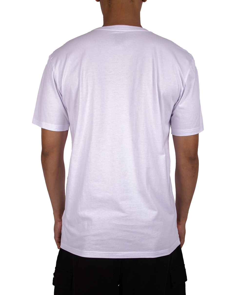 Mens DC Crux Short Sleeve Tee (WHT)