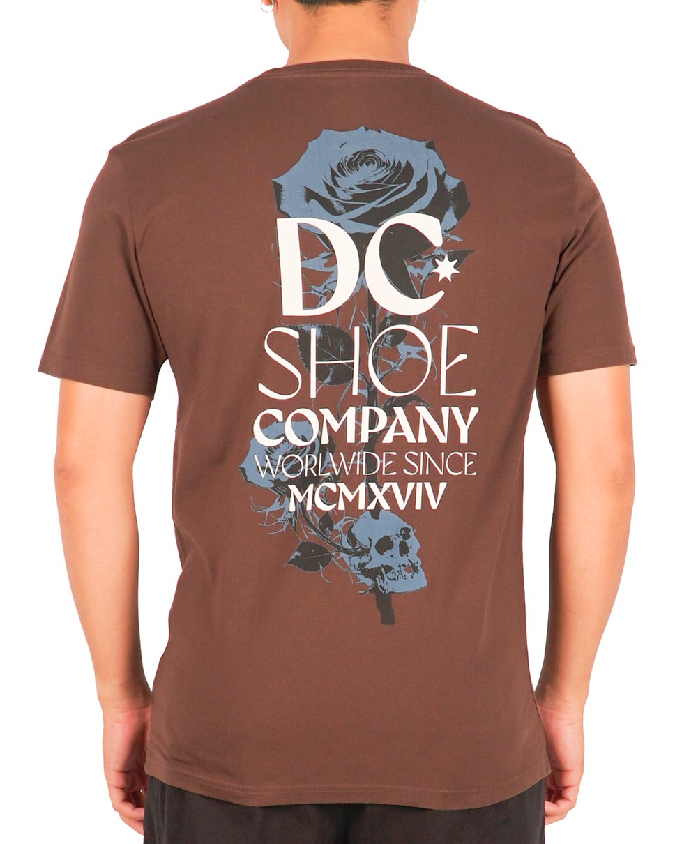 Mens Skull And Rose Short Sleeve (CTL0)