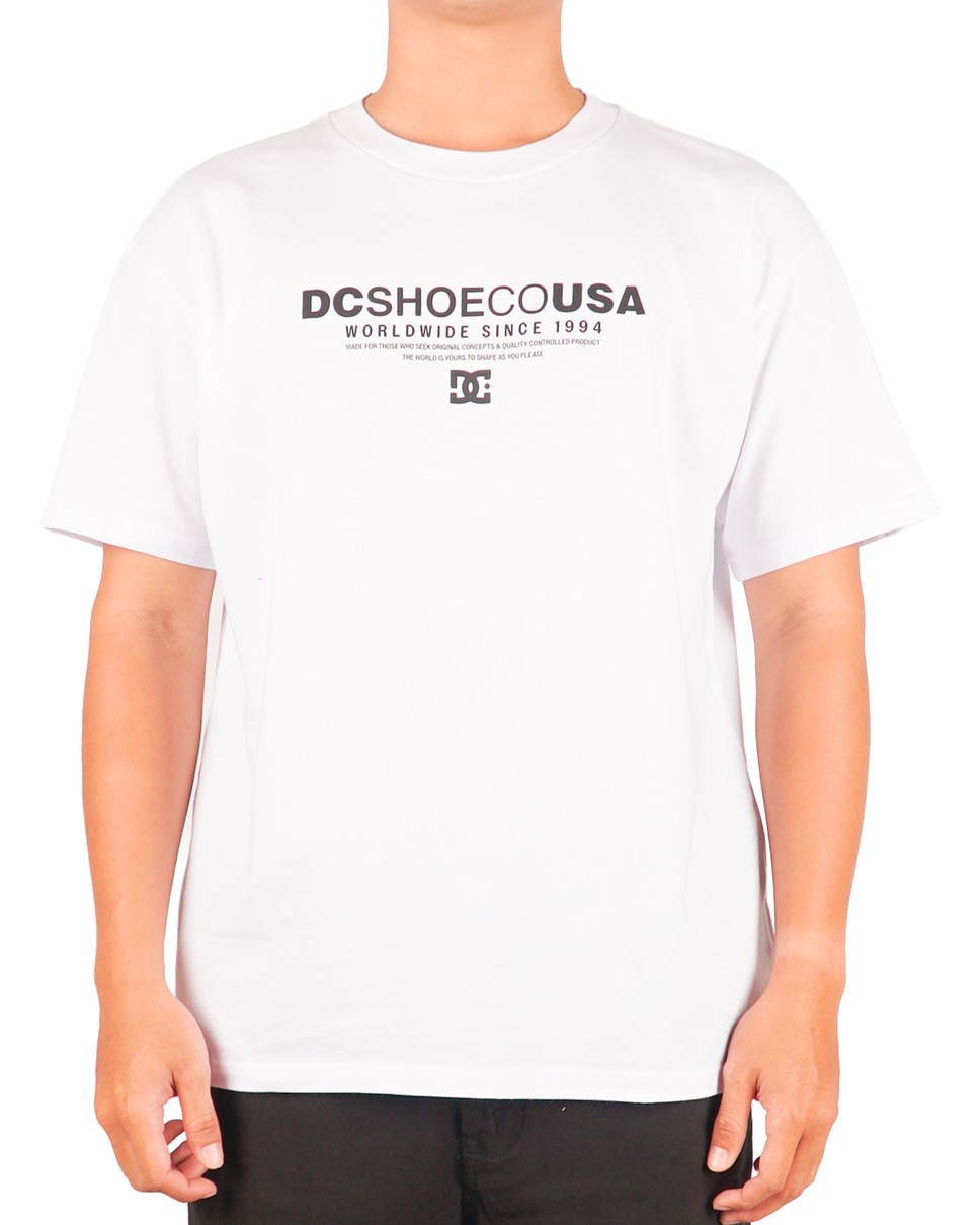 Mens DC Legacy Short Sleeve (WHT)