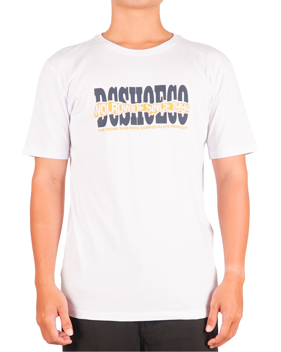 Mens DC Torned Up Short Sleeve (WHT)