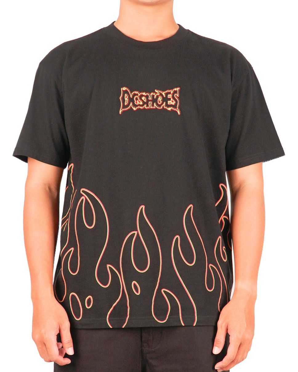 Mens DC Burning Short Sleeve (KVJ0)