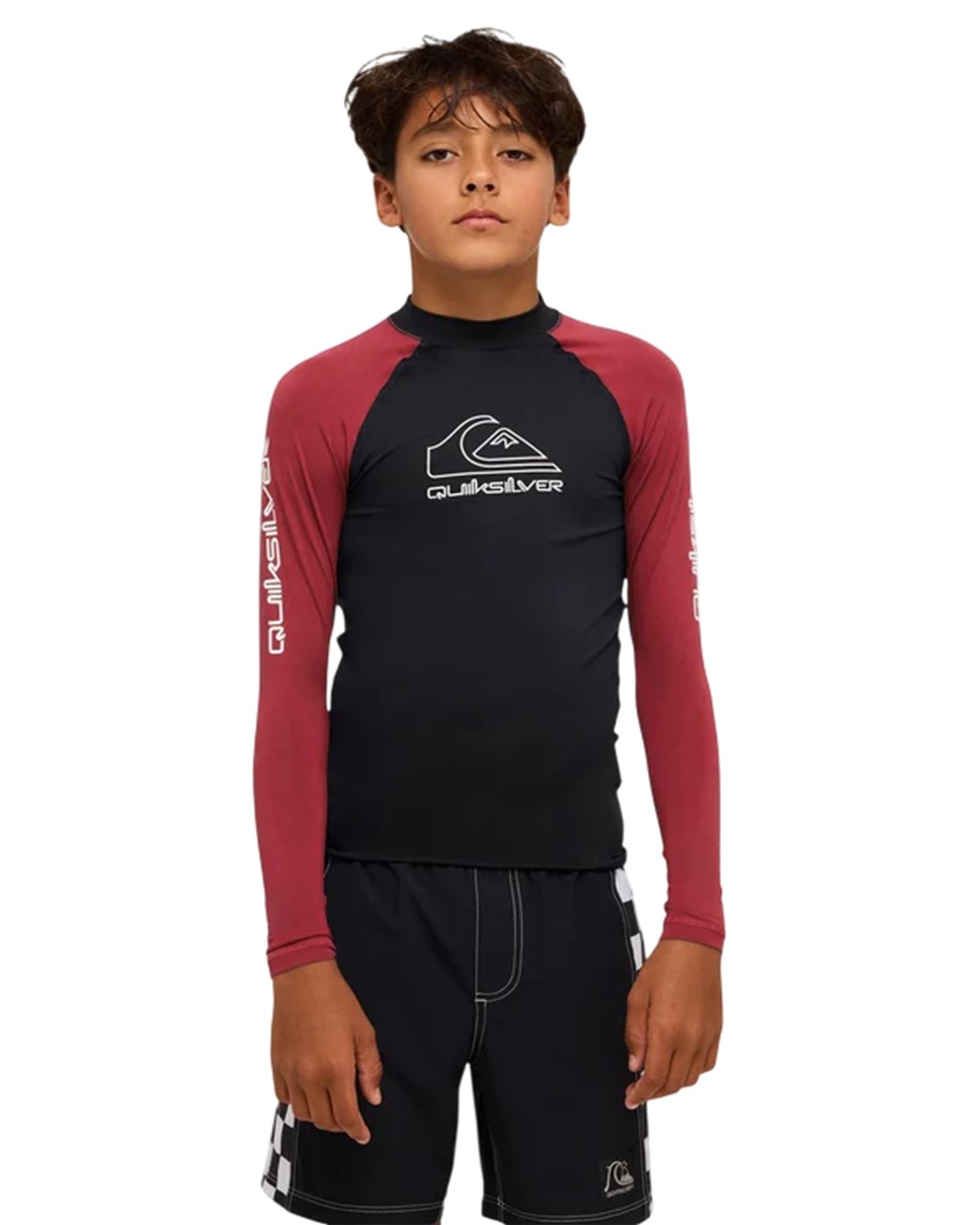 Boys 8-16 On Tour Long Sleeve Youth Rushguard (RQZ0)