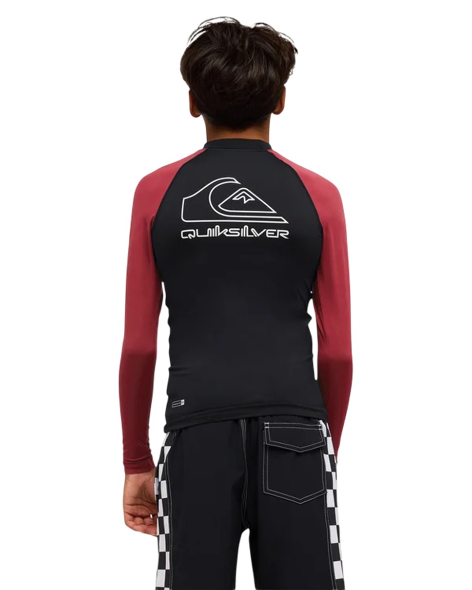 Boys 8-16 On Tour Long Sleeve Youth Rushguard (RQZ0)