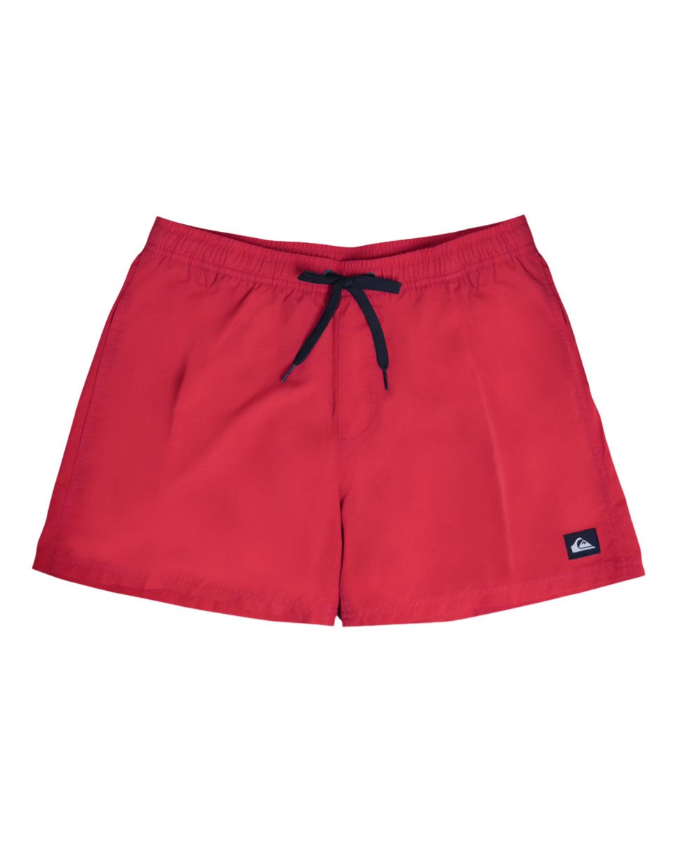 Mens Everyday Sol Volley 15" Swim Shorts-Red