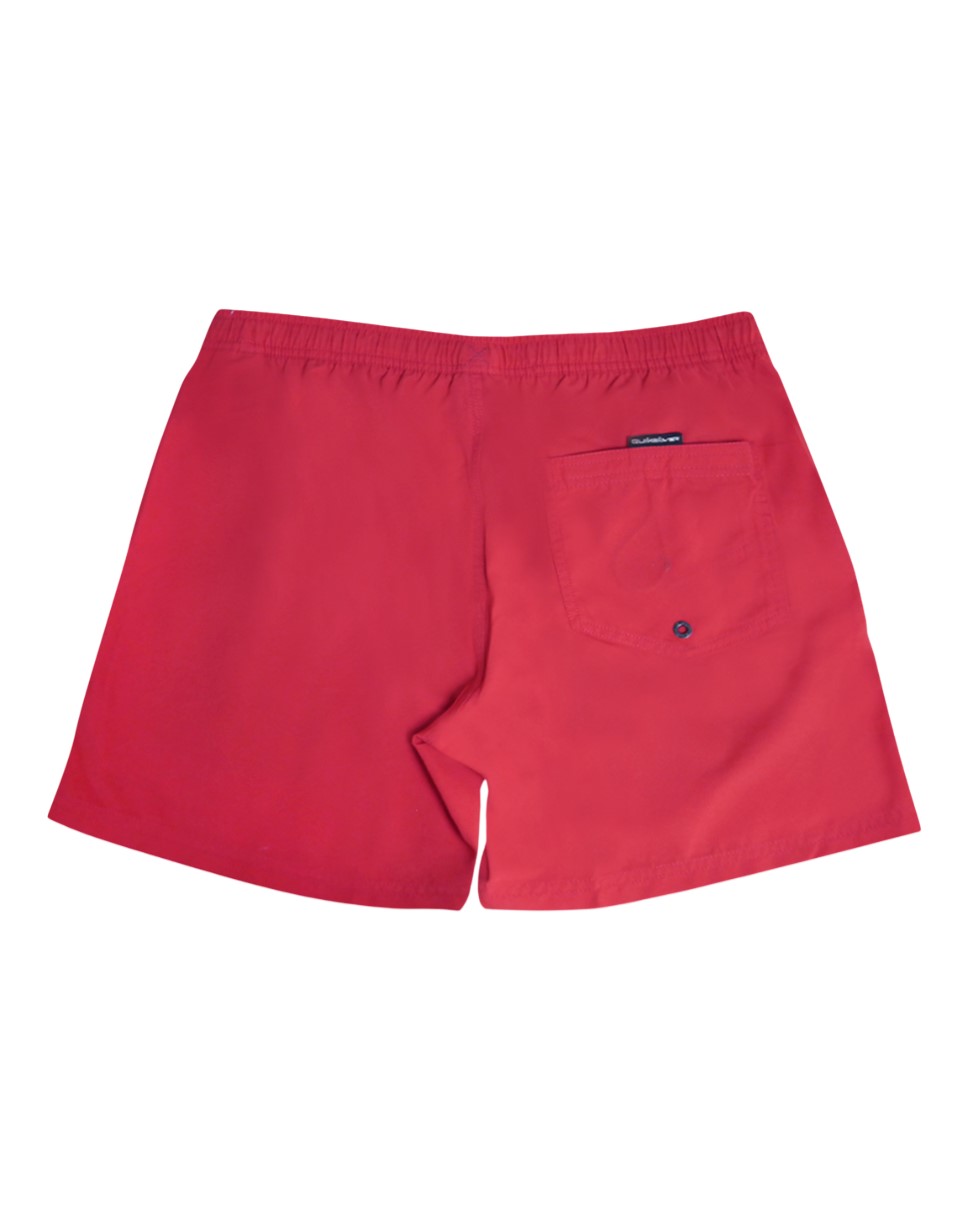 Mens Everyday Sol Volley 15" Swim Shorts-Red