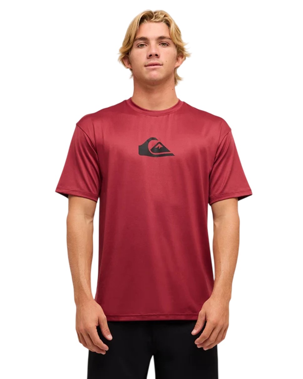 Mens Solid Streak Short Sleeve Surf Tee (RQZ0)