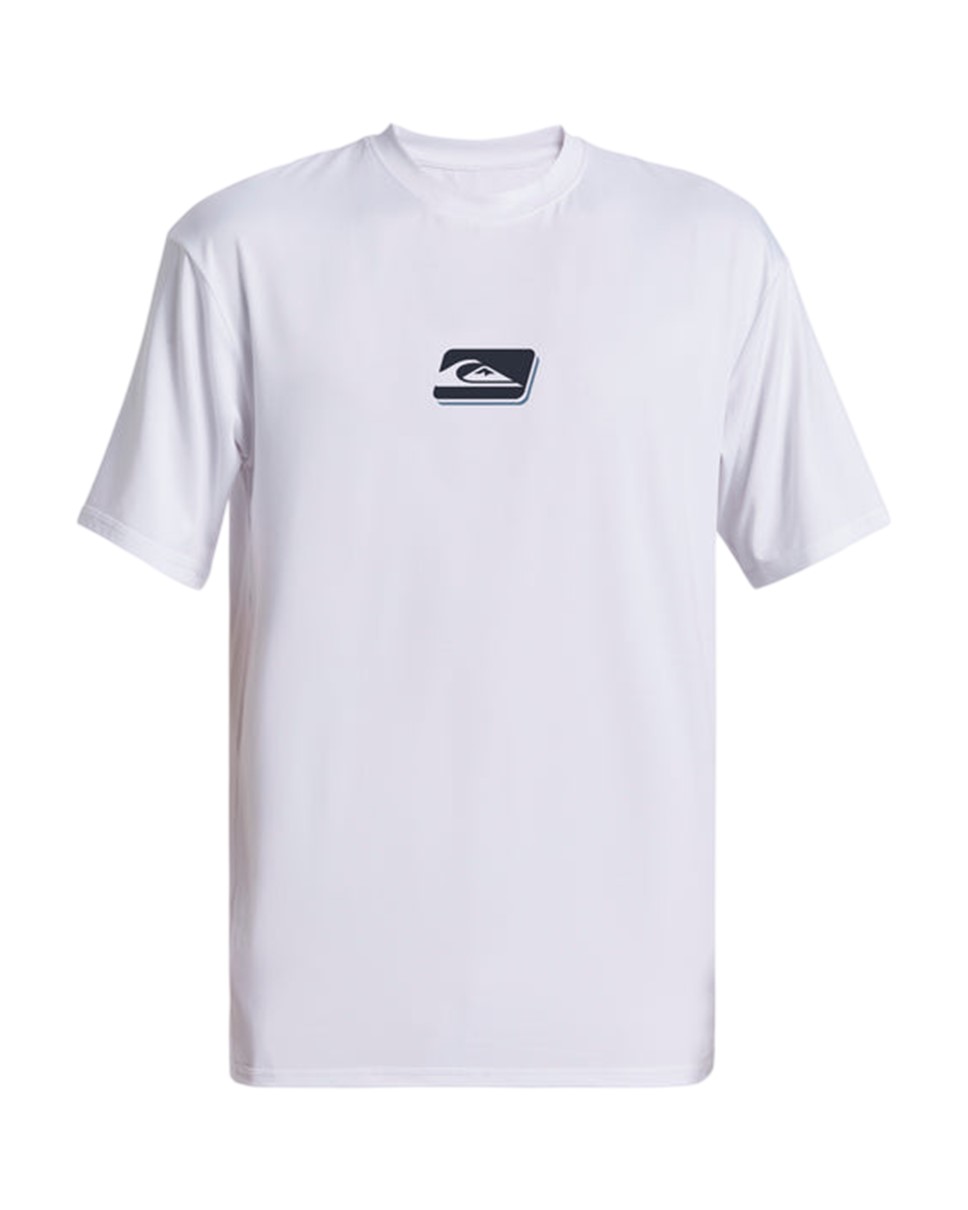 Mens Reflex Short Sleeve Surf Tee-White