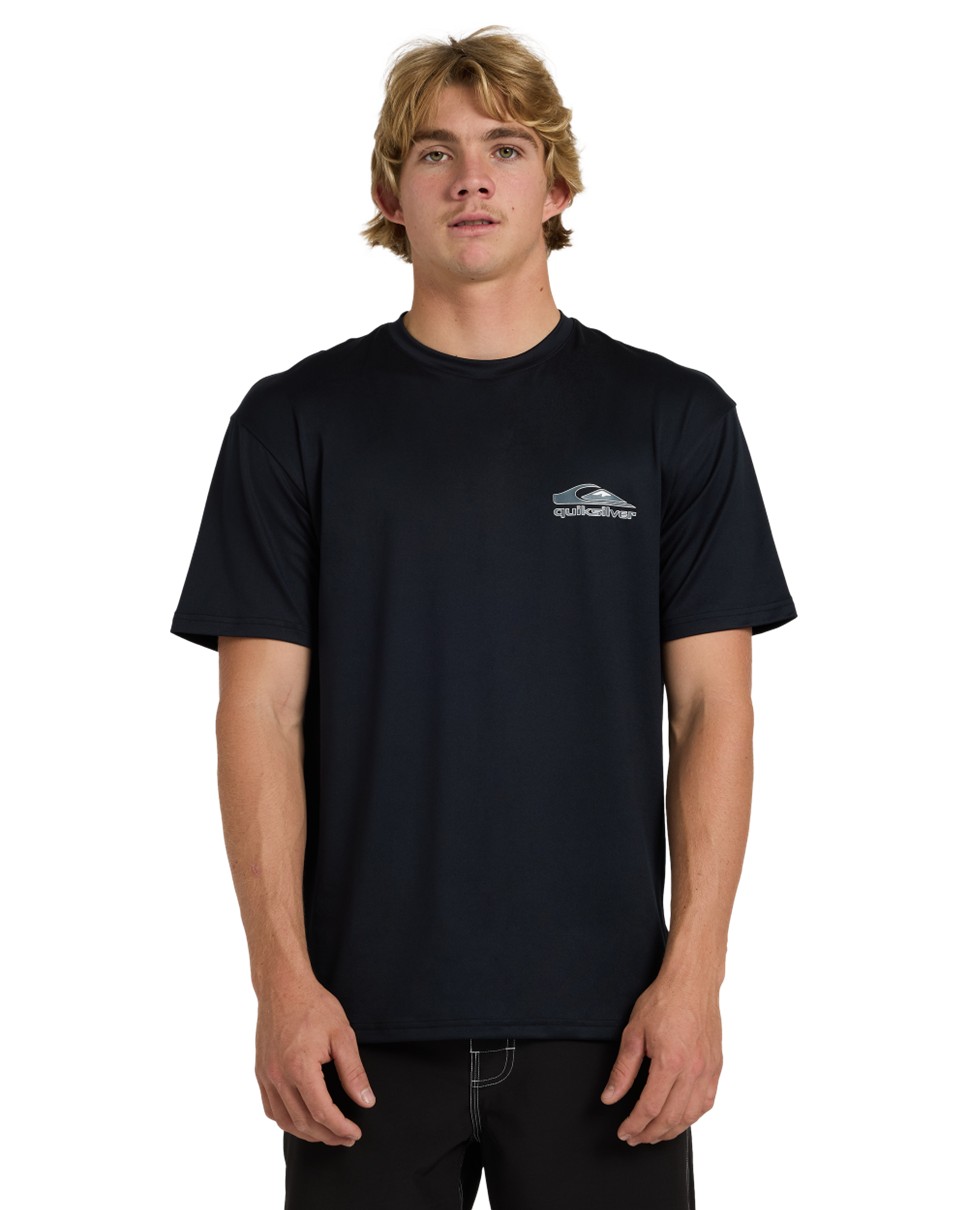Mens Carbon Short Sleeve Surf T-Shirt (KVJ0)
