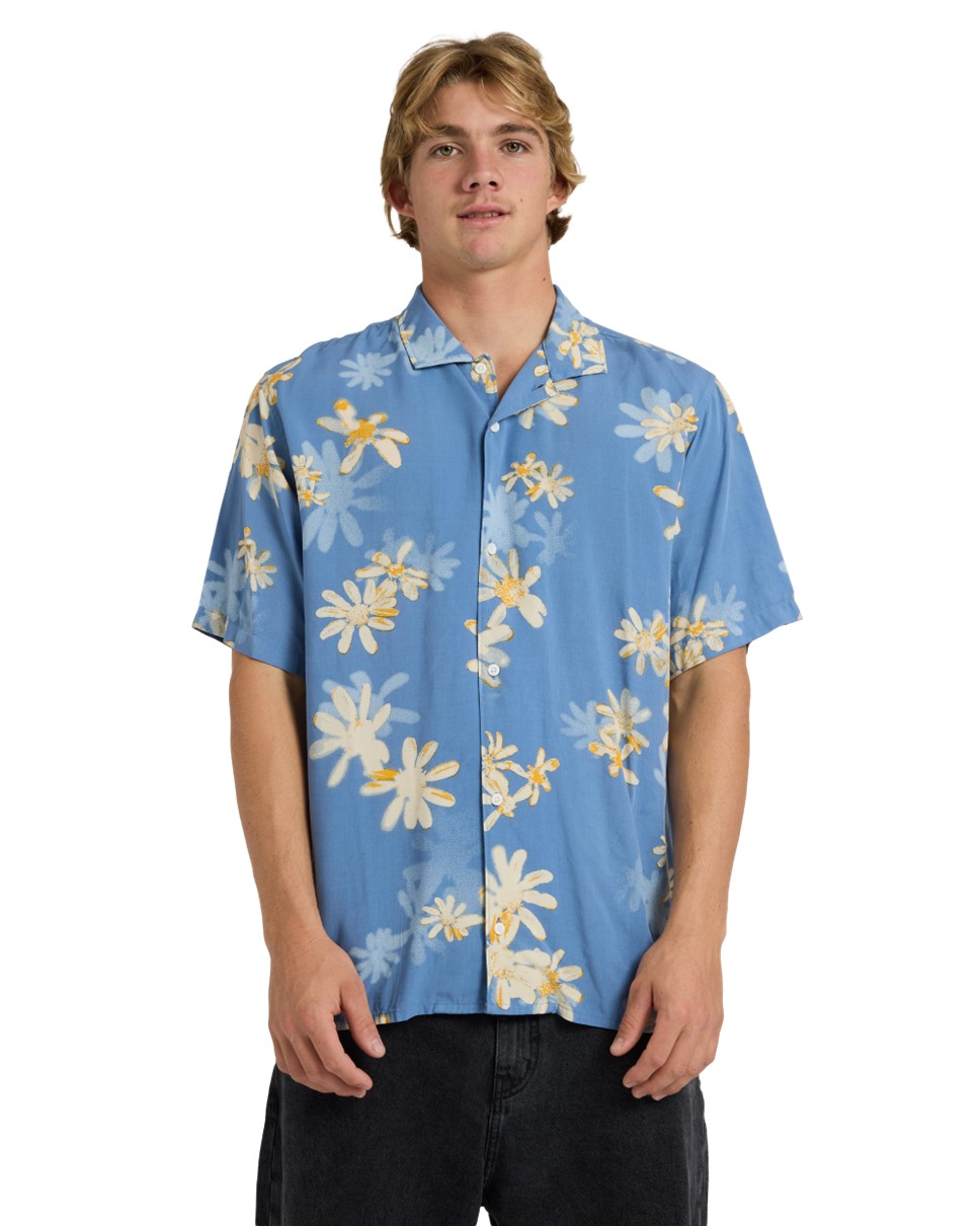 Mens Safe Paradise Short Sleeve Shirt (BLM6)