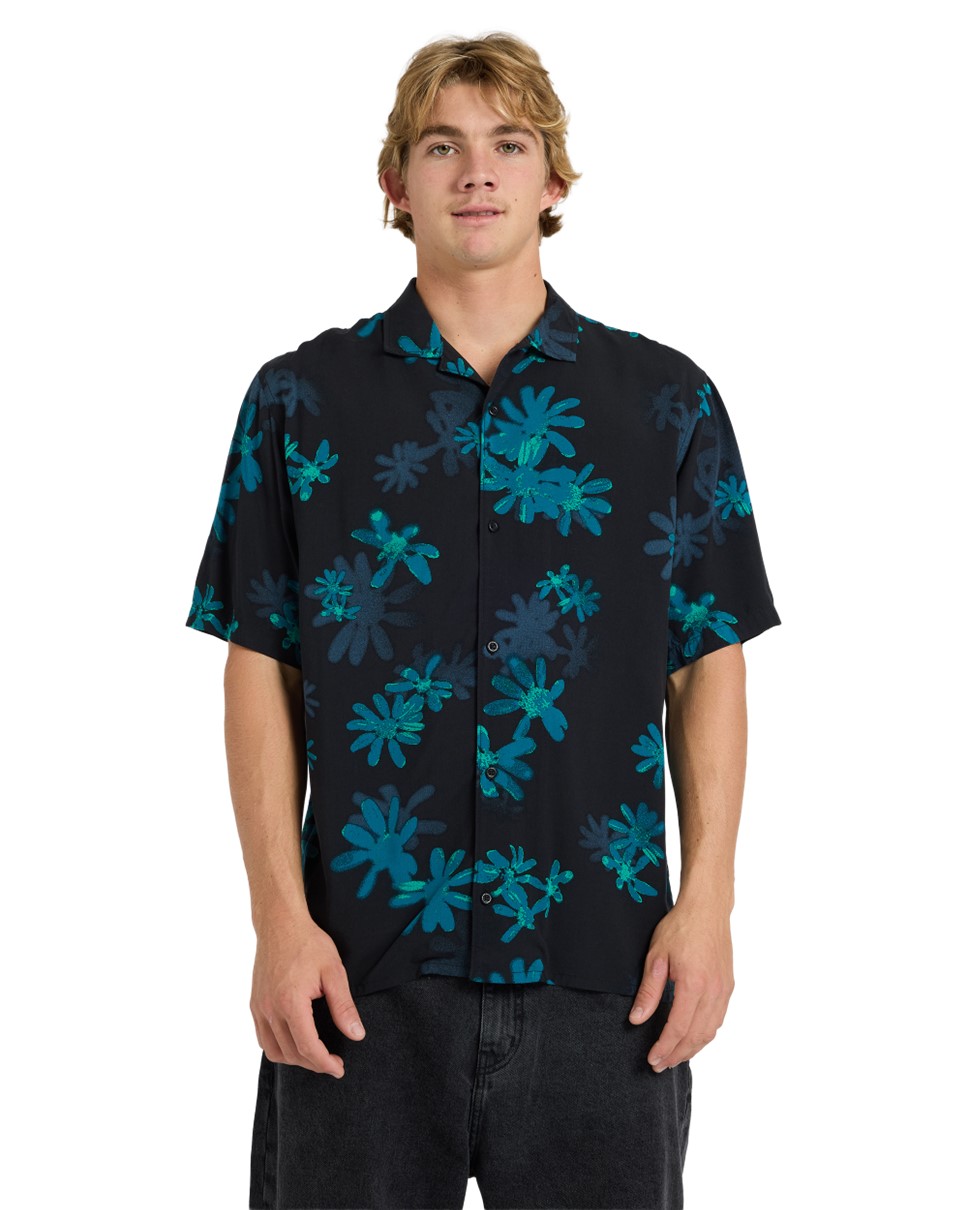 Mens Safe Paradise Short Sleeve Shirt (KVJ9)