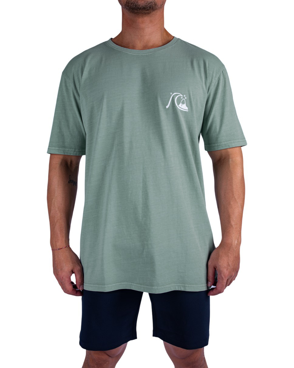 Mens Tail Spin T-Shirt-Blue