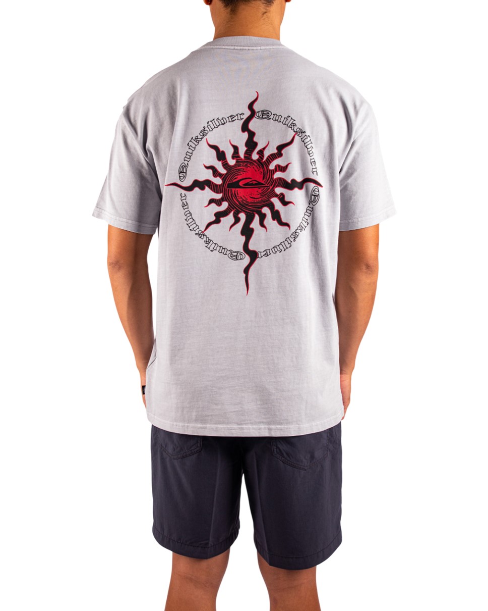 Mens Solaris Short Sleeve T-Shirt-Grey