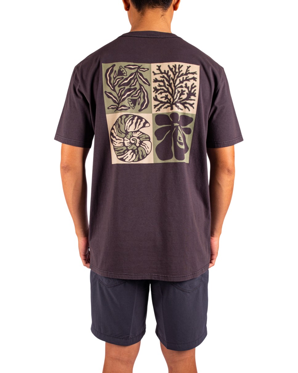 Mens Evo Interconnected Short Sleeve T-Shirt-Black