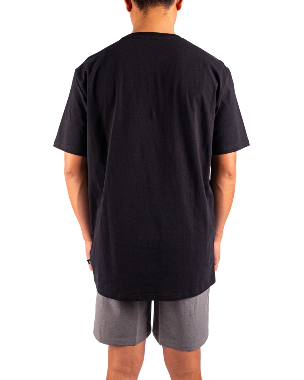 Mens Wreckers Short Sleeve T-Shirt-Black