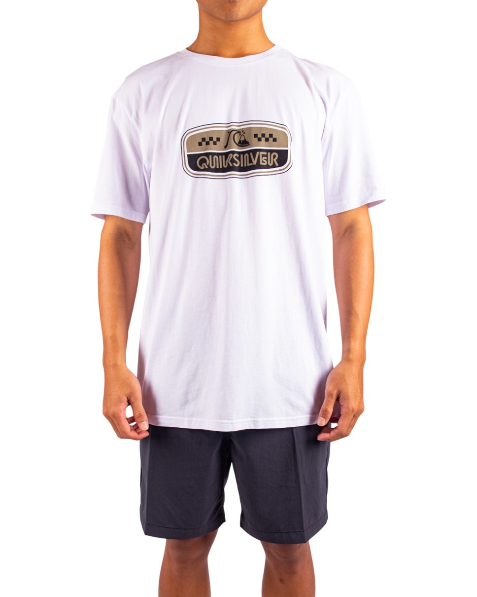 Mens Wreckers Short Sleeve T-Shirt-White