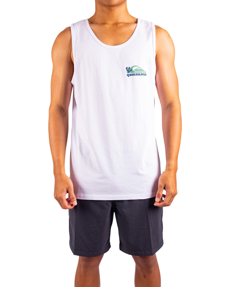 Mens Everyday Paradise Muscle Tank T-Shirt-Black