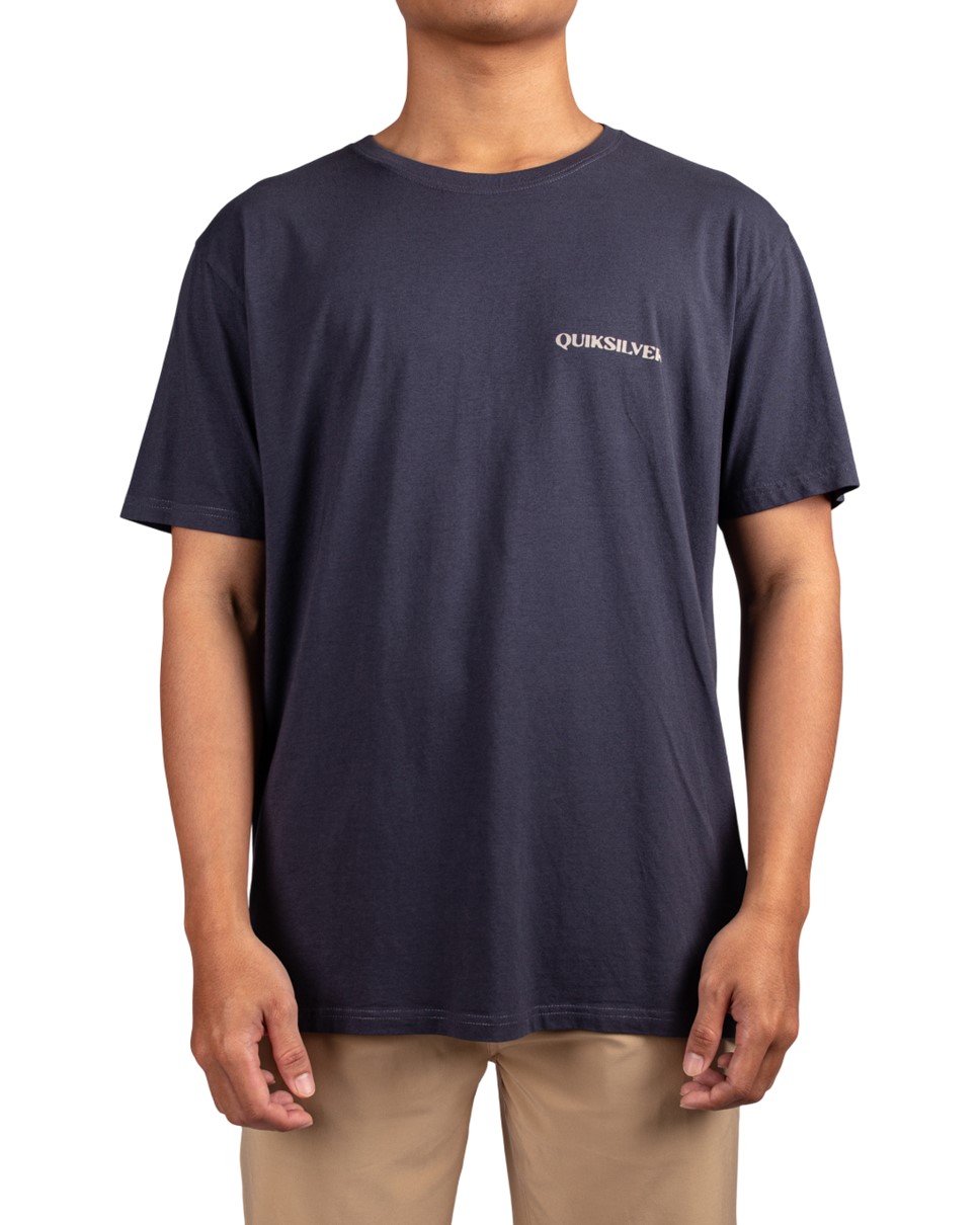 Mens Ocean Meets Desert Short Sleeve-Blue