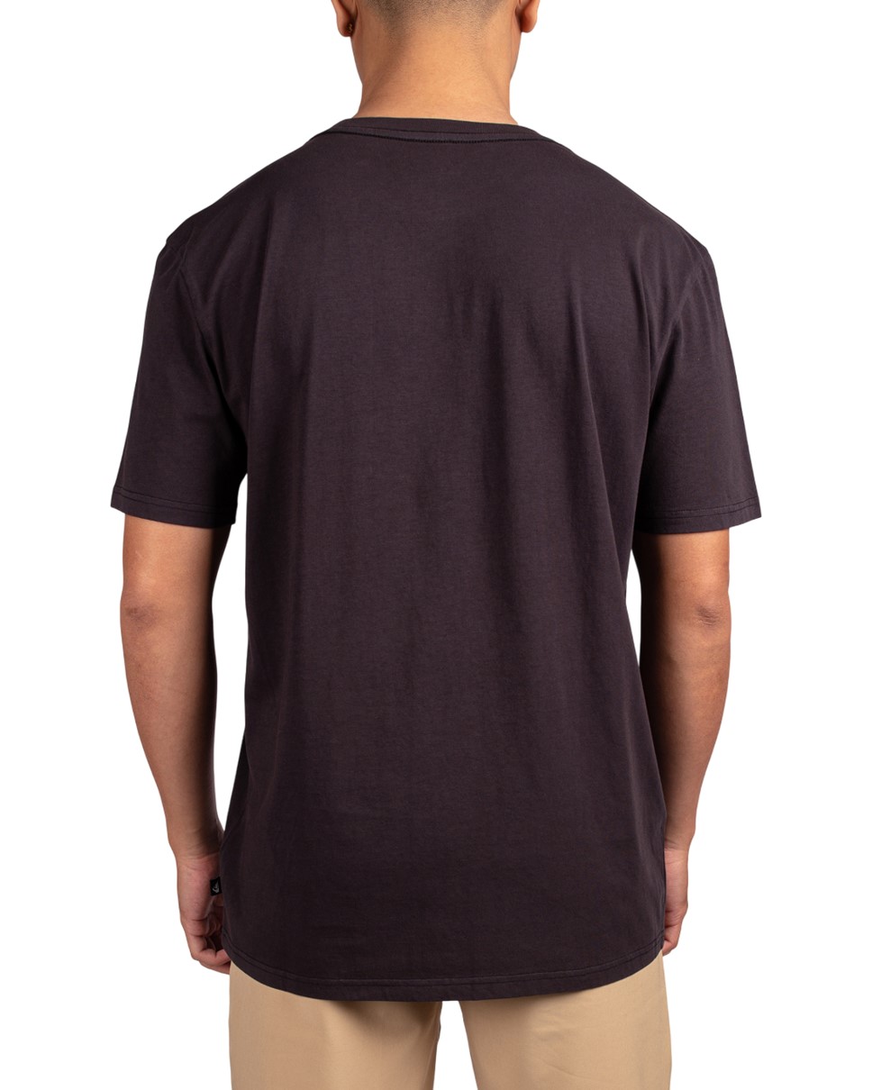 Mens Flower Haze Short Sleeve-Black