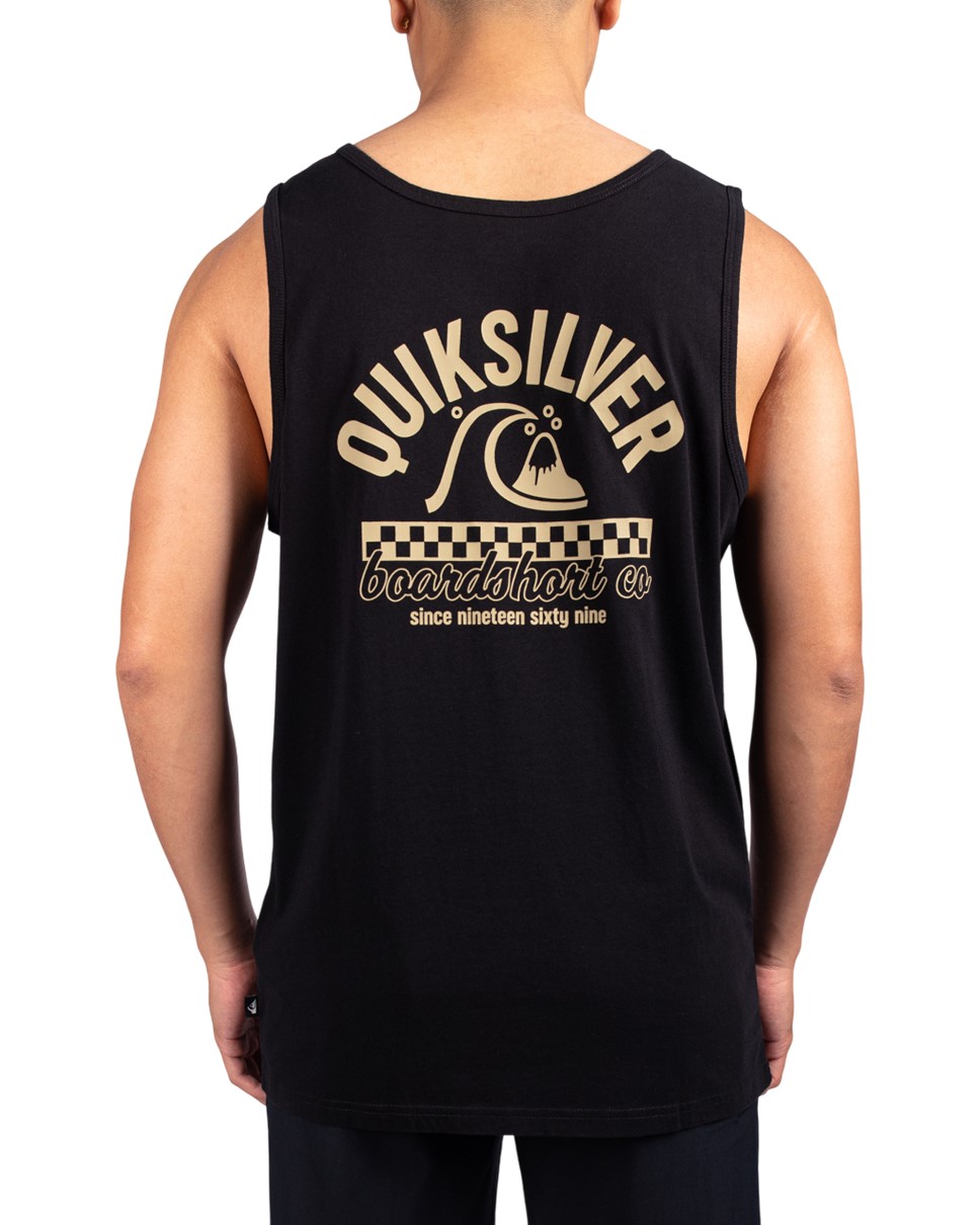 Mens Under The Lip Muscle Tank T-Shirt-Black