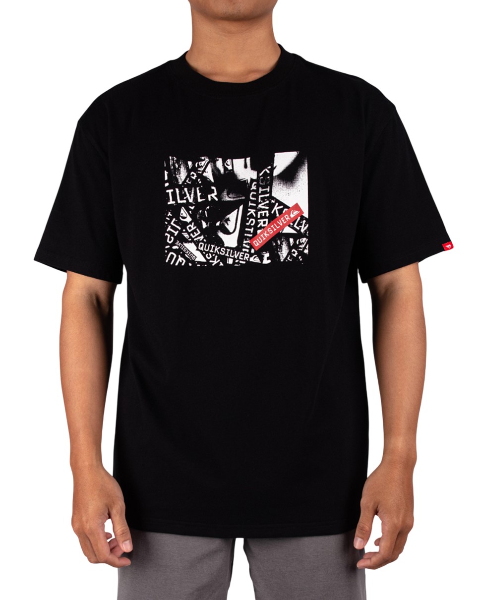 Mens Sequence Short Sleeve-Black