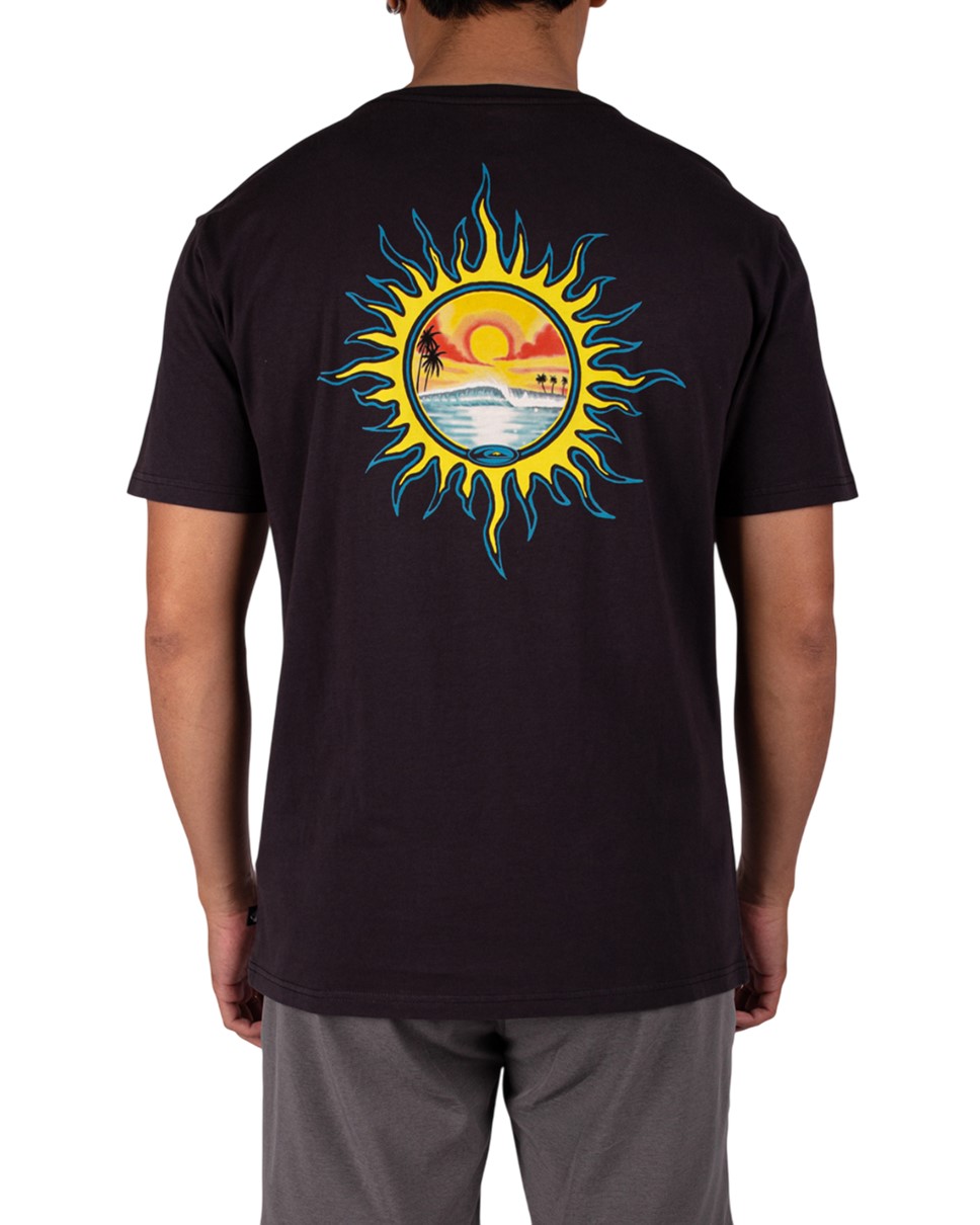 Mens Solar Sphere Short Sleeve-Black